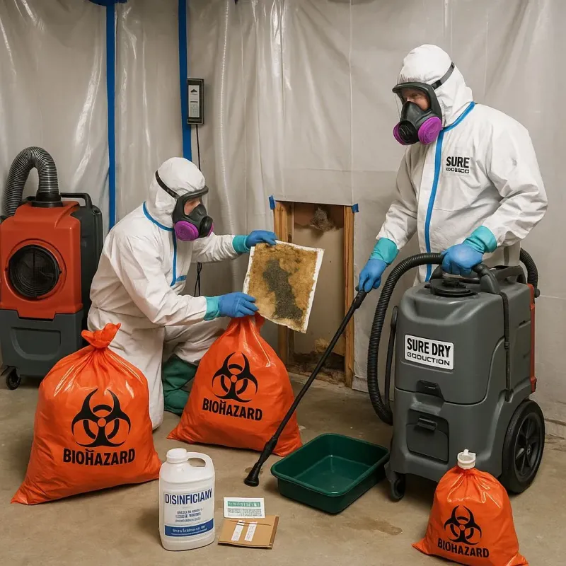 Contaminated Water Handling Protocols process in Conashaugh Lakes, PA