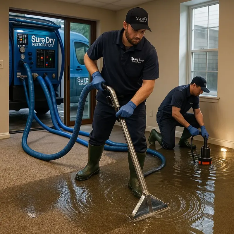 Water Extraction and Removal process in Conashaugh Lakes, PA